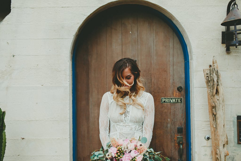 Trendy Palm Springs Wedding