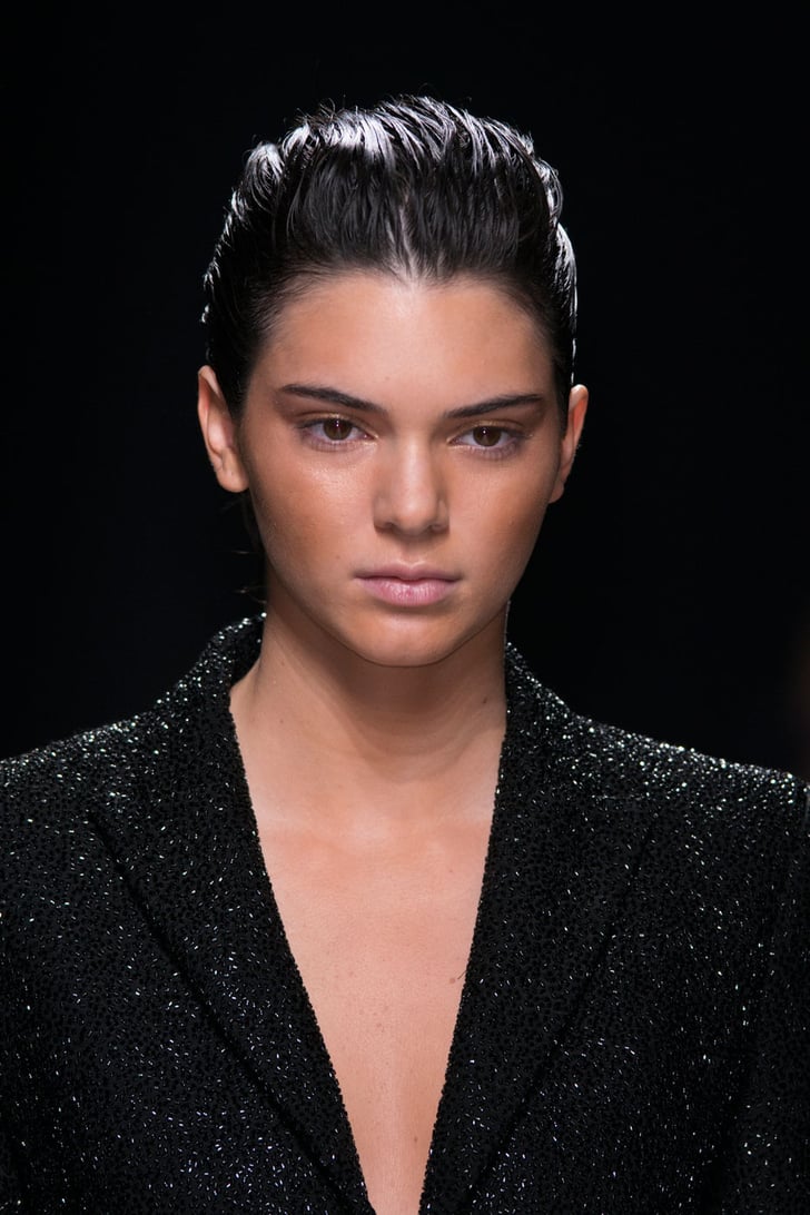 Kendall Jenner at Balmain Spring 2015 | Best Model Beauty Looks | New ...