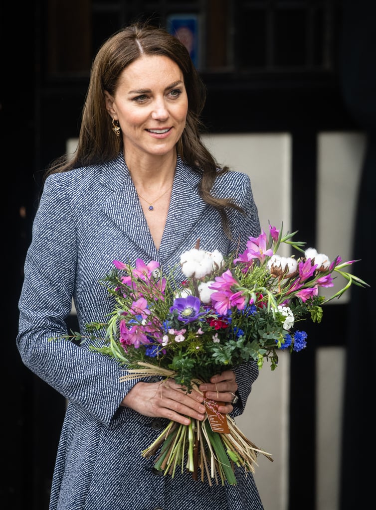 Kate Middleton Wears Symbolic Bee Earrings in Manchester