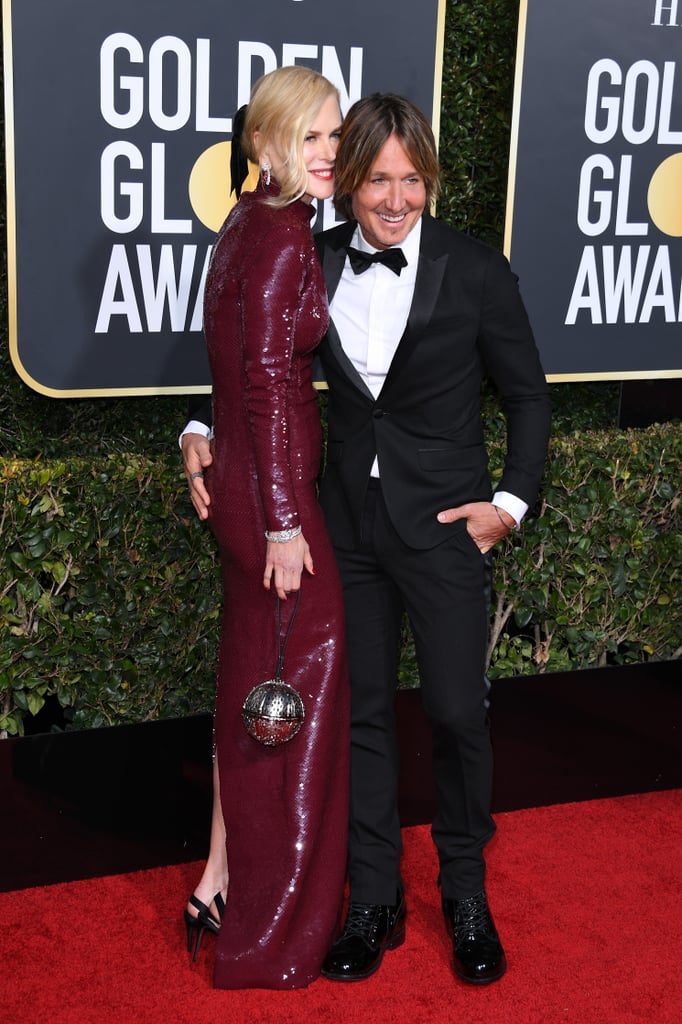Nicole Kidman and Keith Urban at the 2019 Golden Globes