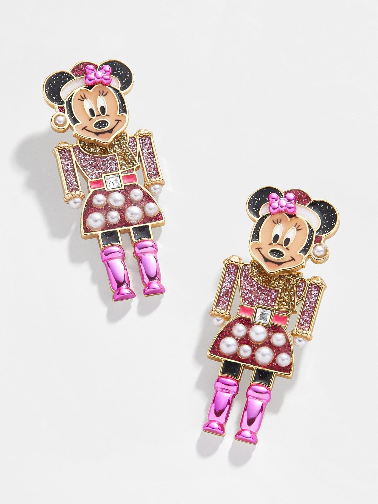 An Ear esistible Pair Minnie Mouse Nutcracker Disney Earrings