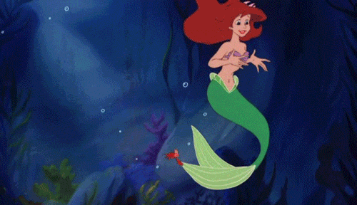 The color of Ariel's fin was specially created by Disney.