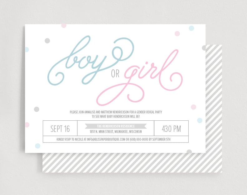 Polka Dot Invite