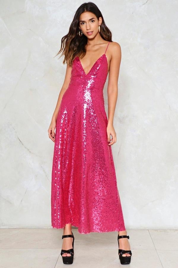 Nasty Gal Good Times Sequin Dress