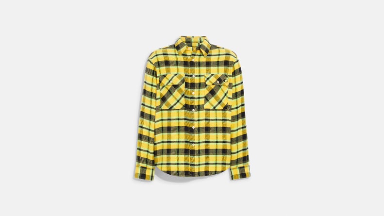 Coach Oversized Flannel Shirt