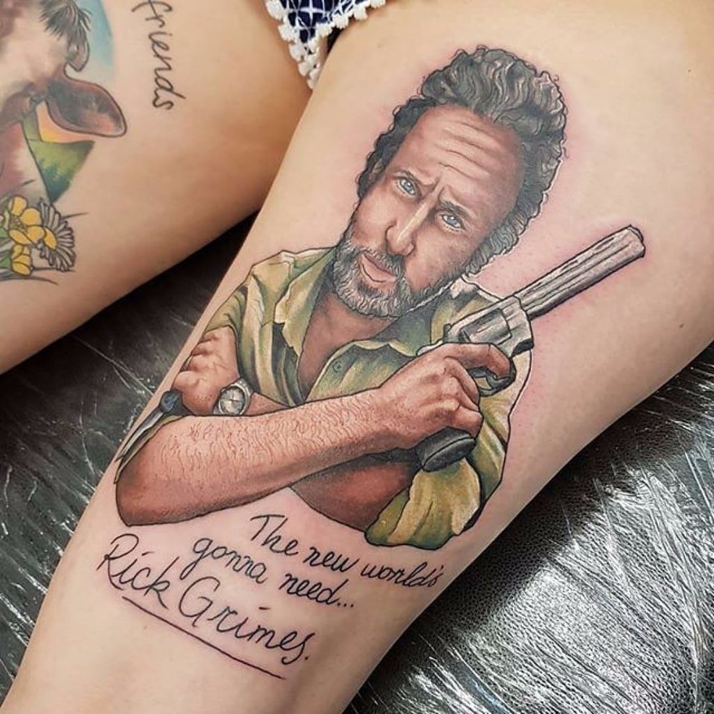 The Walking Dead Tattoo Ideas Popsugar Entertainment