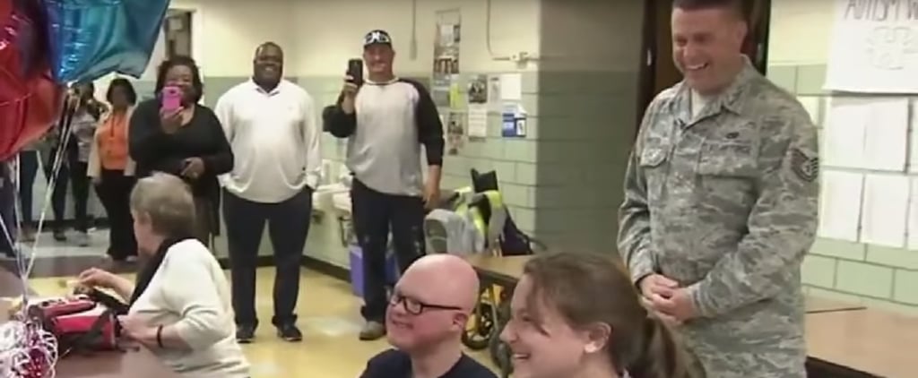 Military Dad Surprises Son With Down Syndrome