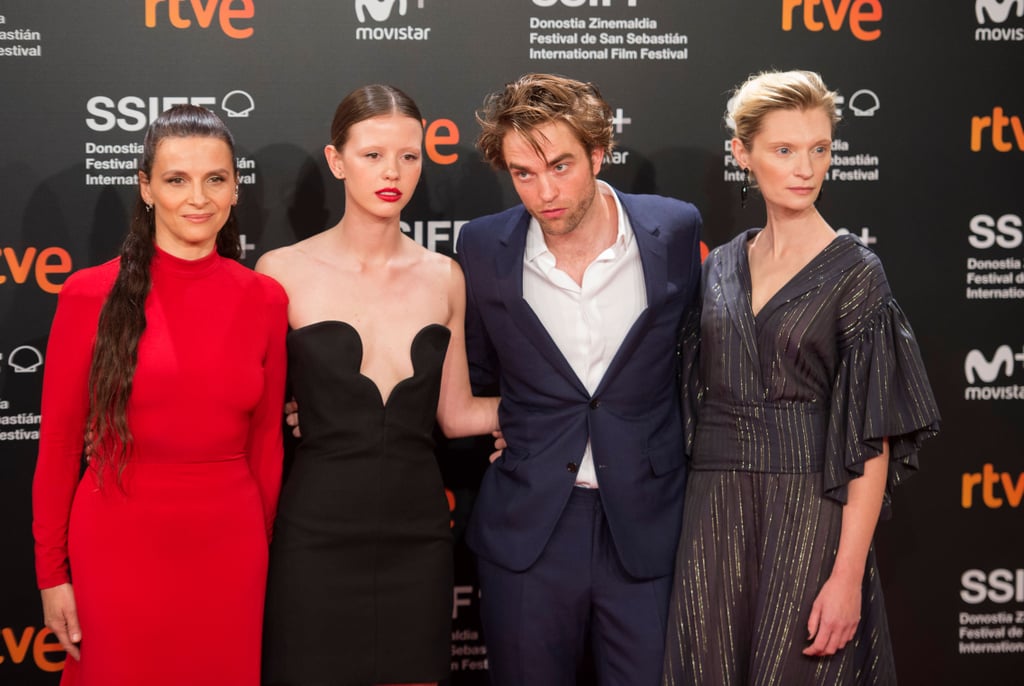 Robert Pattinson and Mia Goth at San Sebastian Film Festival