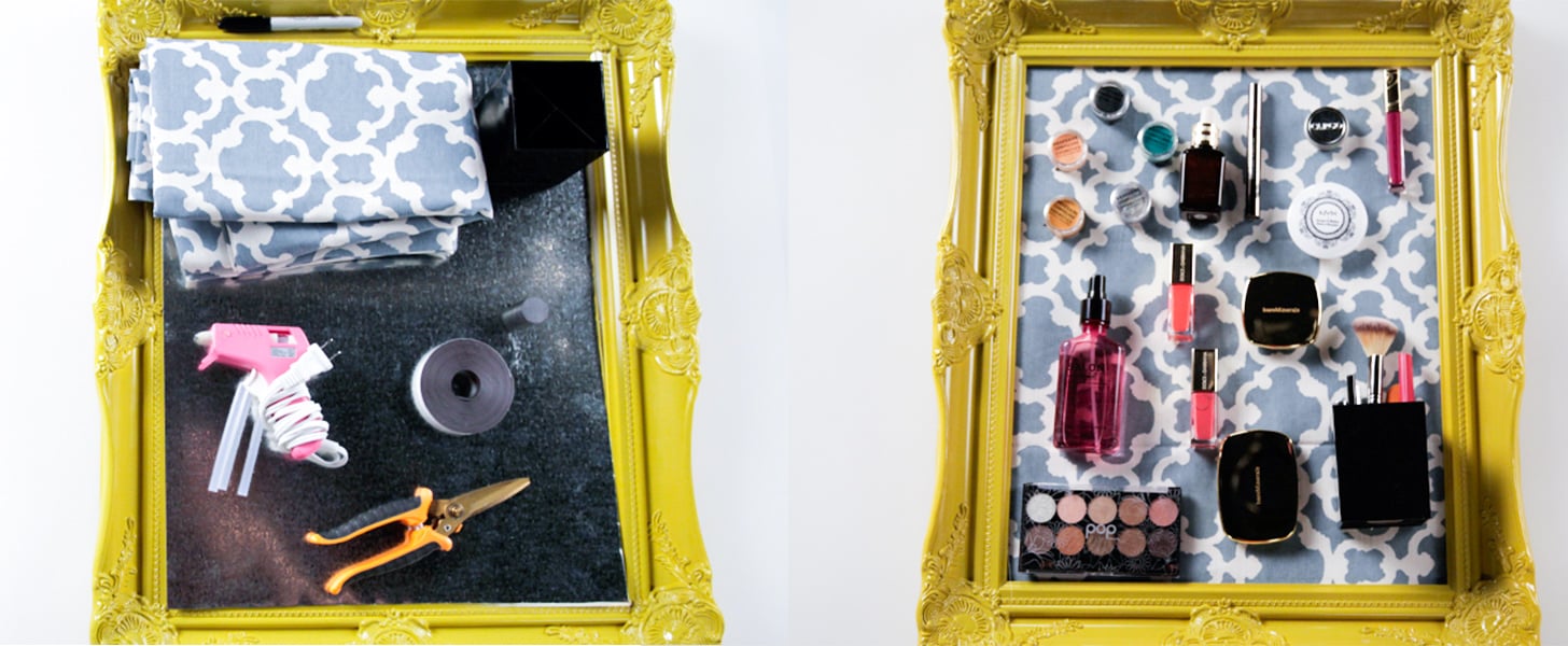 Diy Magnetic Makeup Board Organizer Popsugar Beauty Middle East