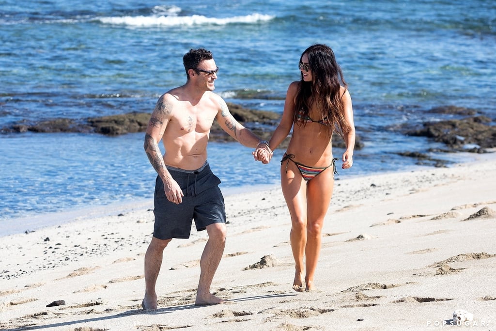 Megan Fox and Brian Austin Green Showing PDA in Hawaii