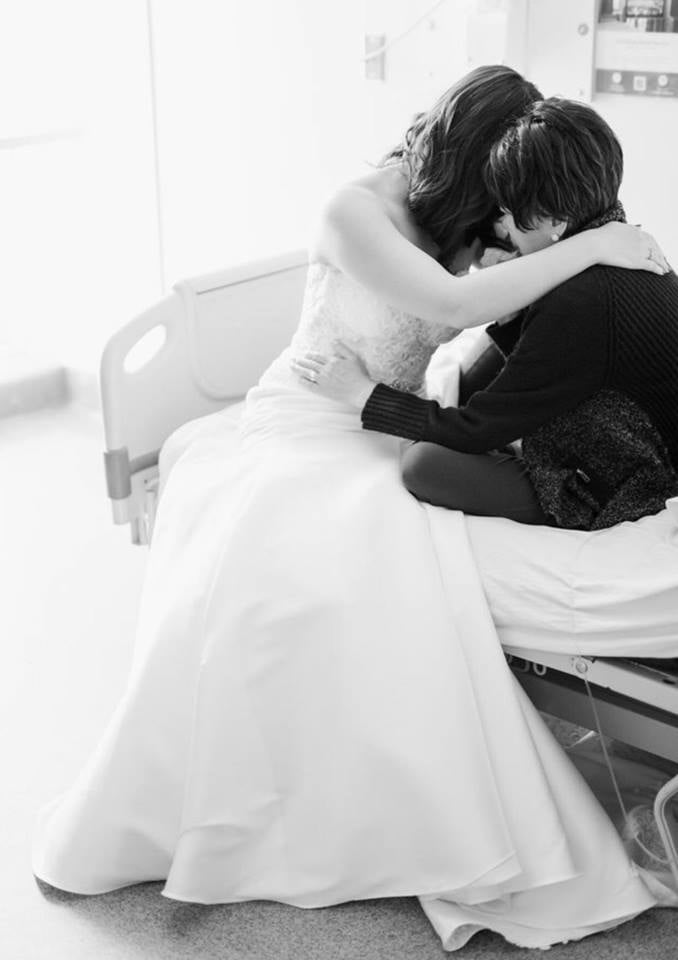 Daughter Wedding Dress Shopping in Mom's Hospital Room