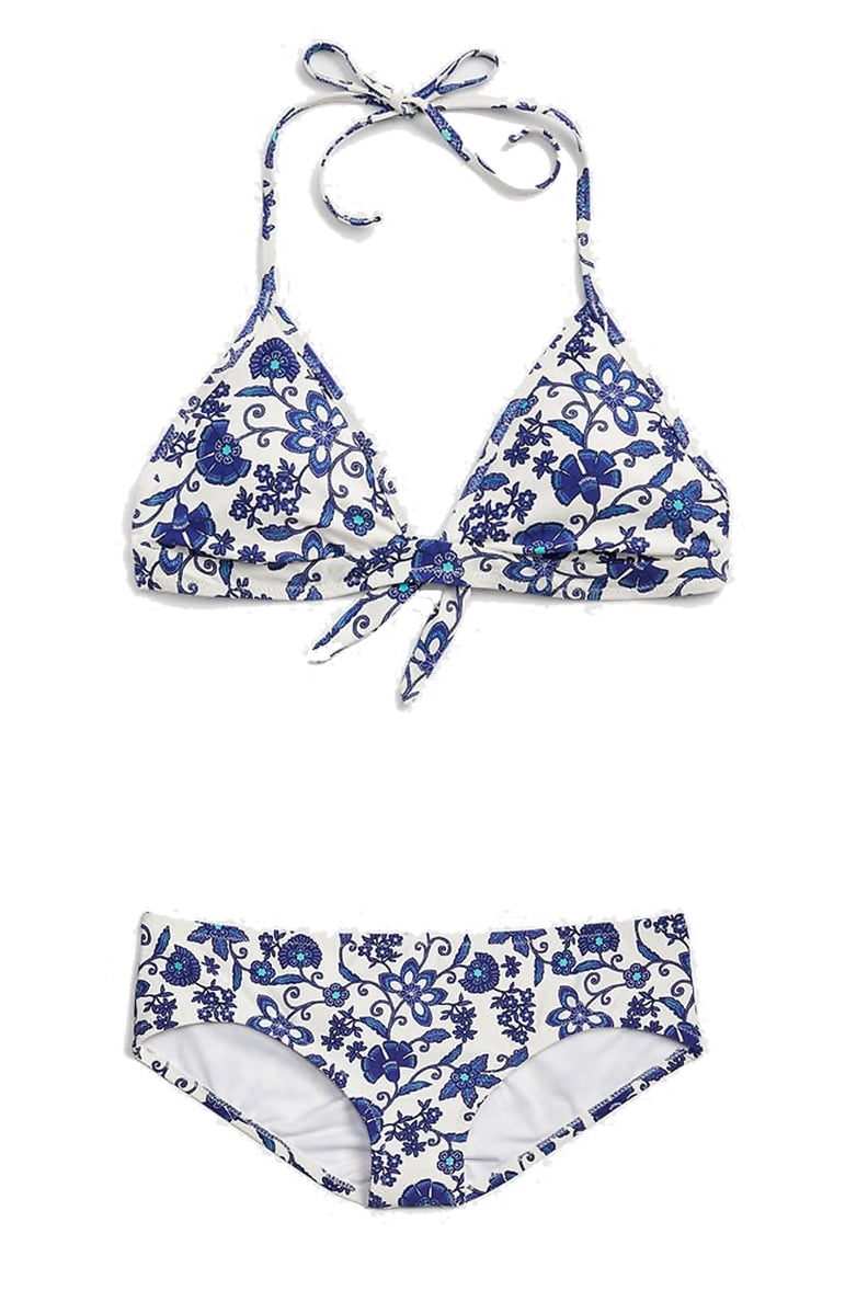 Gap Print Triangle Bikini Top and Hipster Bikini Bottom