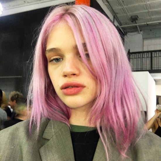 Rose Quartz Hair Color Trend | Alexander Wang Pink Hair