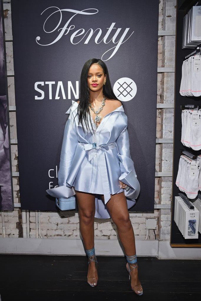 Rihanna at Fenty x Stance Event in NYC June 2018