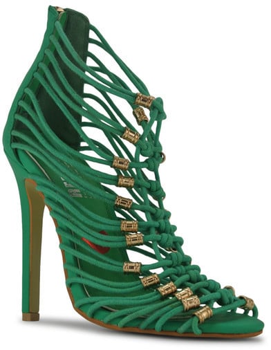 Red Kiss Electric Fire Stiletto Sandal ($72)