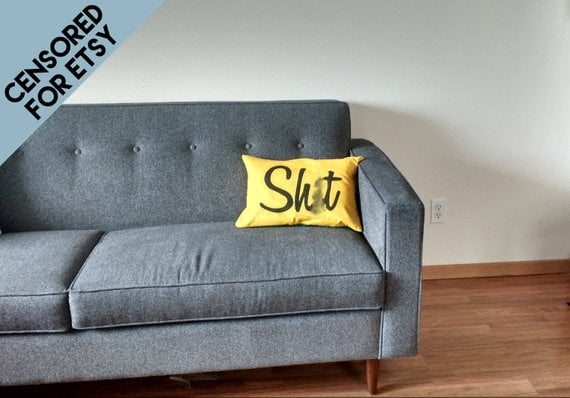 Sh*t Pillow