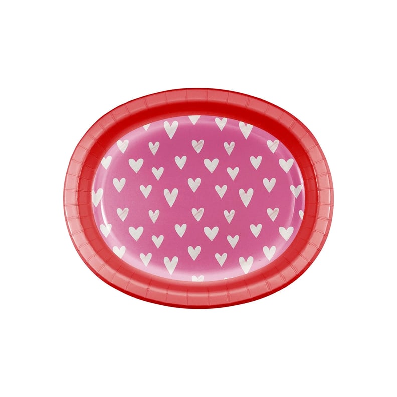 8ct Valentine's Day Oval Platter