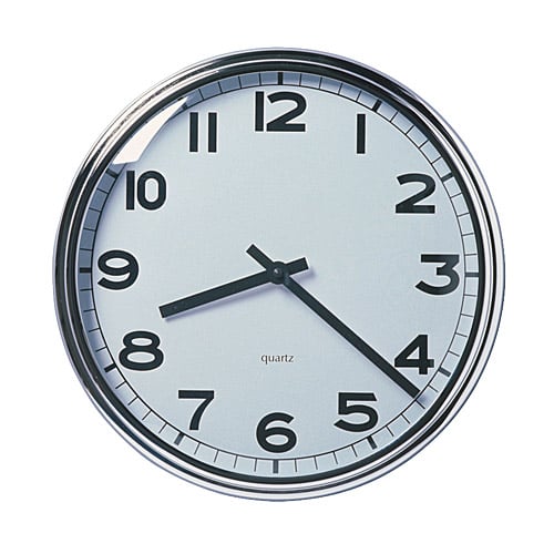 Pugg Stainless Steel Wall Clock