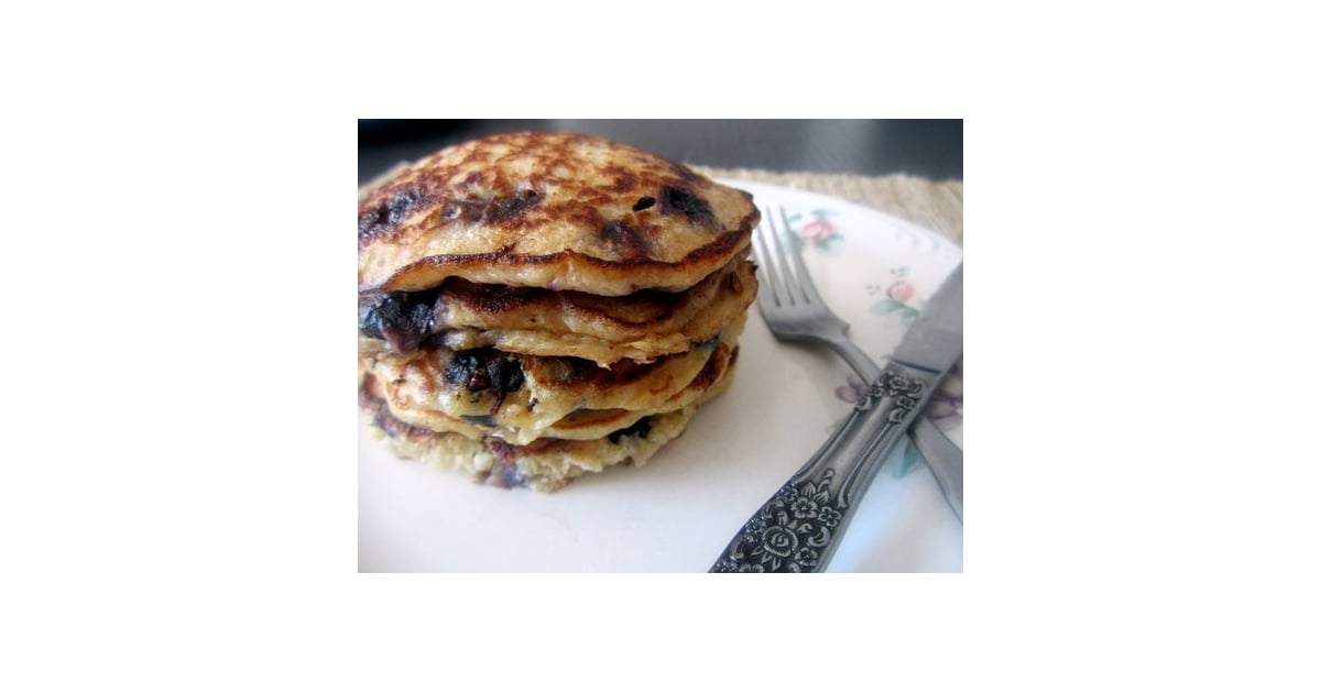 Lemon Blueberry Quinoa Pancakes Healthy Pancake Recipes POPSUGAR