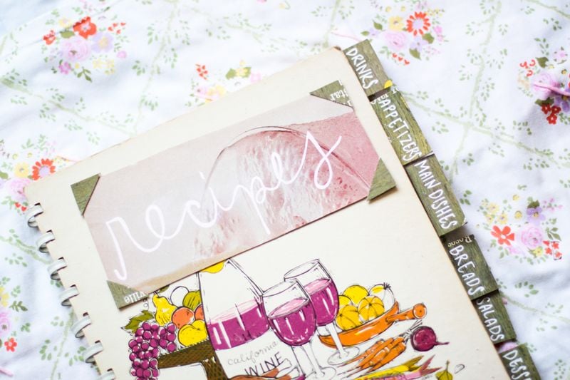 Recipe Book | DIY Gifts For College Students | POPSUGAR Smart Living