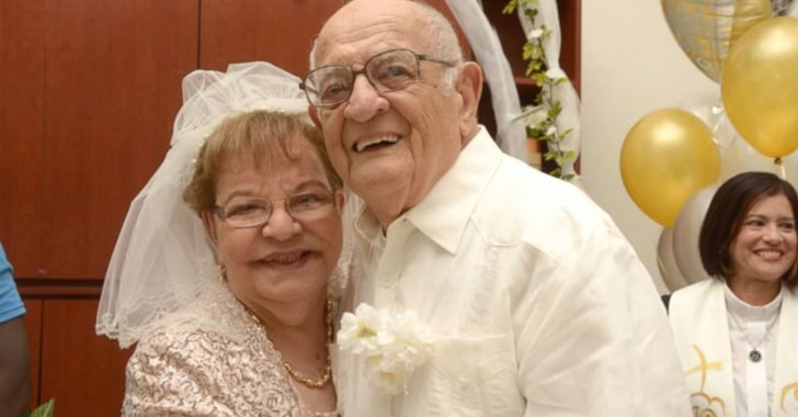 80 Year Old Bride Gets Married For The First Time