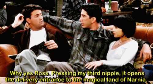 When He Jokes About His Third-Nipple Miracle