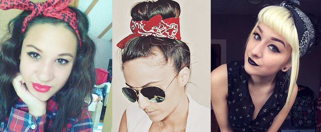 How to Wear a Bandana in Your Hair