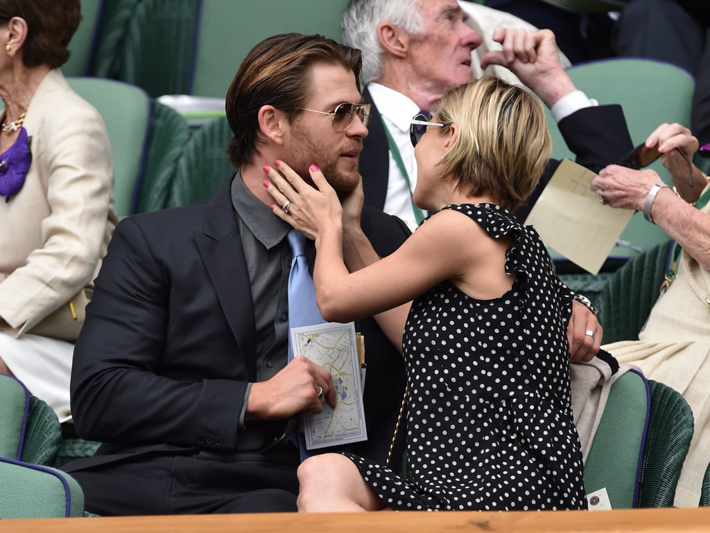 Cute Pictures of Chris Hemsworth and Elsa Pataky