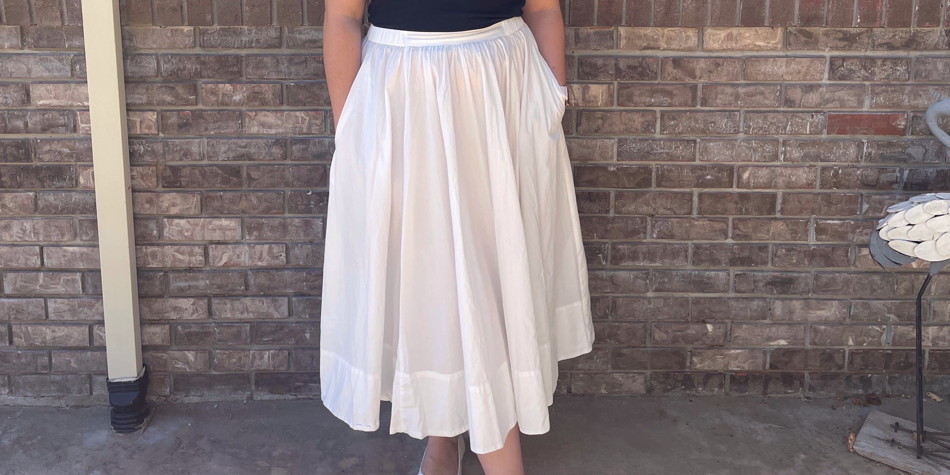 Free People Lowen Midi Skirt Review POPSUGAR Fashion