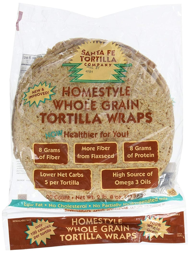 Santa Fe Tortilla Company Home Style Whole Grain Wraps With Flaxseed