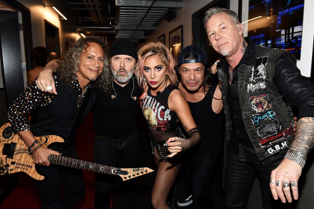 Lady Gaga at the 2017 Grammys