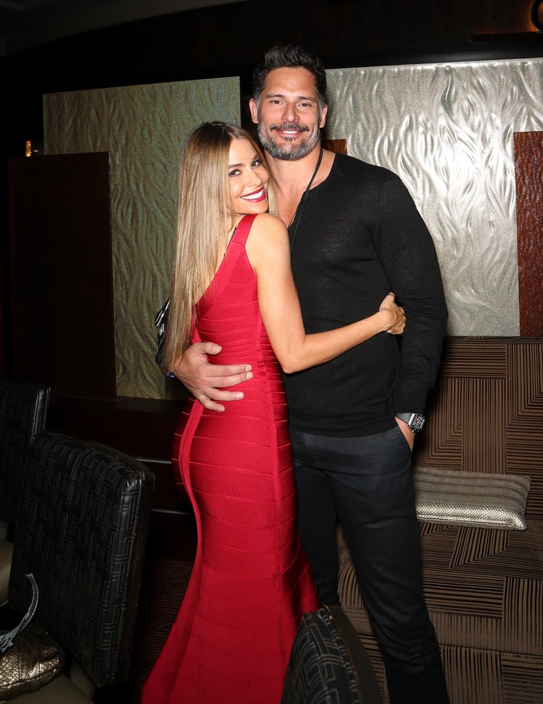 Sofia Vergara and Joe Manganiello New Year's Eve 2014