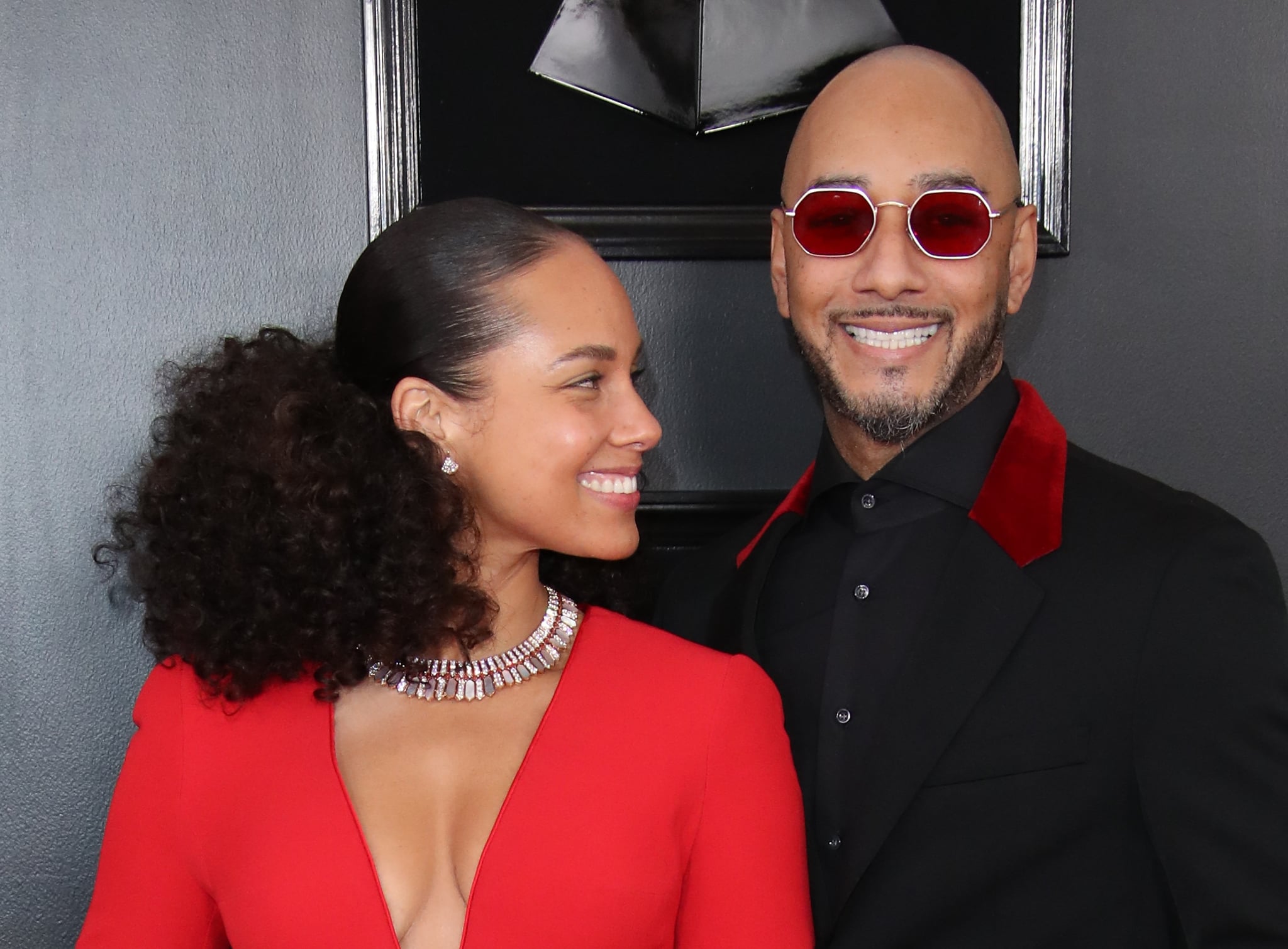 LOS ANGELES, CA - FEBRUARY 10: Alicia Keys and Swizz Beatz attend the 61st Annual GRAMMY Awards at Staples Centre on February 10, 2019 in Los Angeles, California. (Photo by Dan MacMedan/Getty Images)