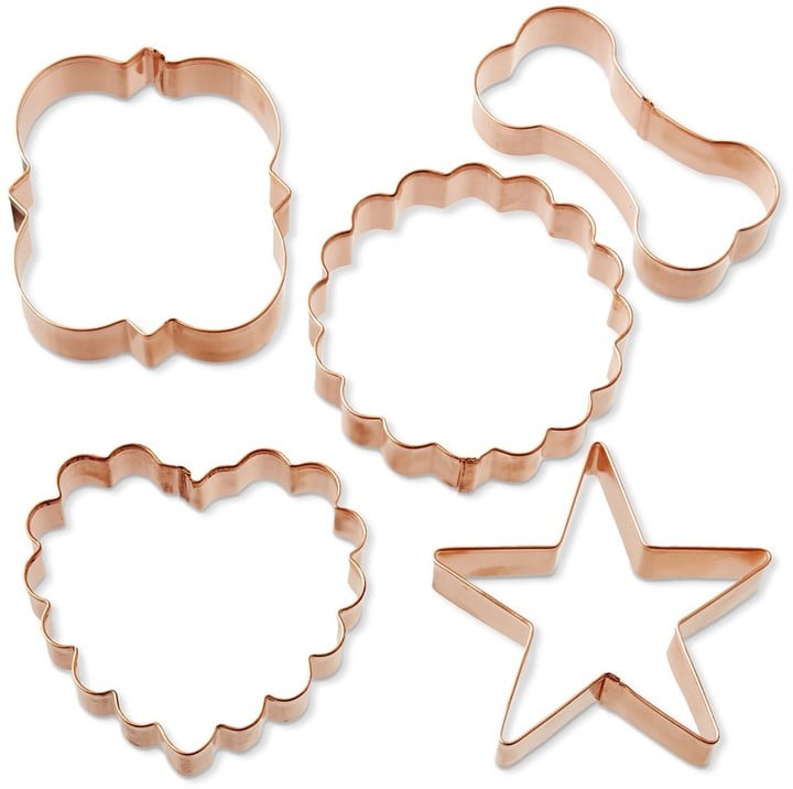 Williams-Sonoma Copper Cookie Cutter 5-Piece Set