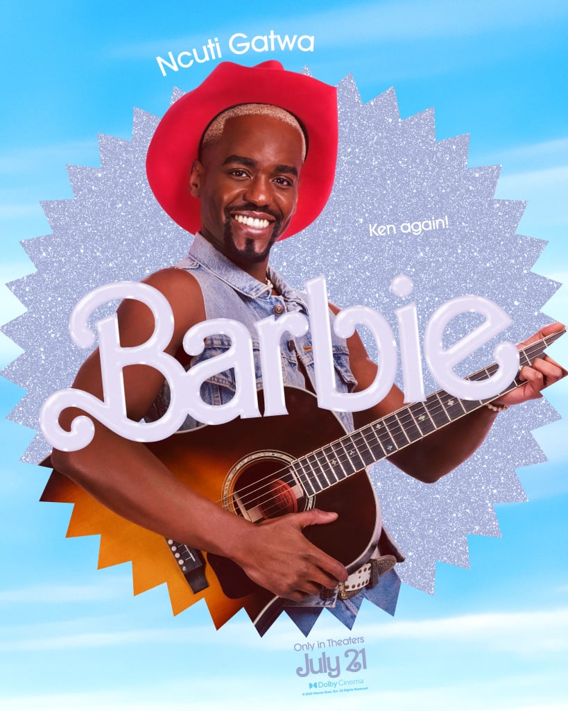 Ncuti Gatwa's "Barbie" Poster