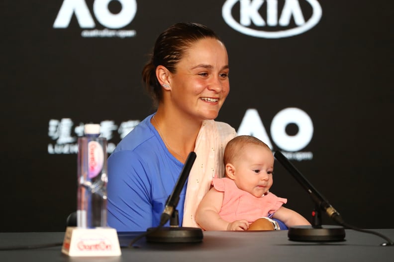 Photos of Ashleigh Barty With Baby Niece at Australian Open | POPSUGAR ...