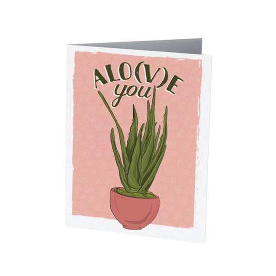"Alo(v)e You" Card
