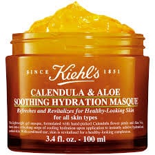 Kiehlu0027s Calendula u0026 Aloe Soothing Hydration Mask  Jelly Face 