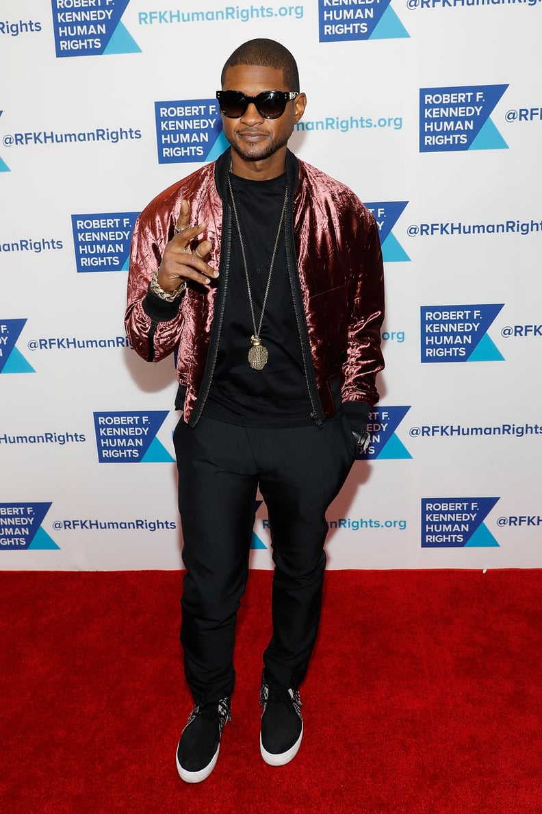 Usher at the Ripple of Hope Awards, December 2017