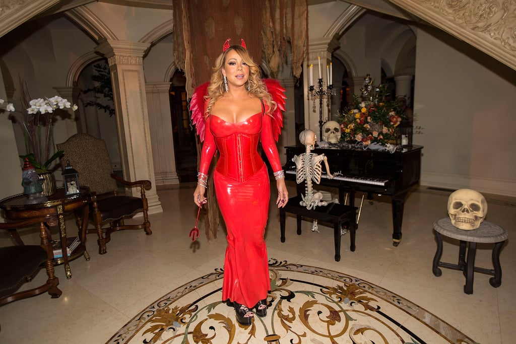 Image result for mariah carey and nick cannon during 2016 halloween