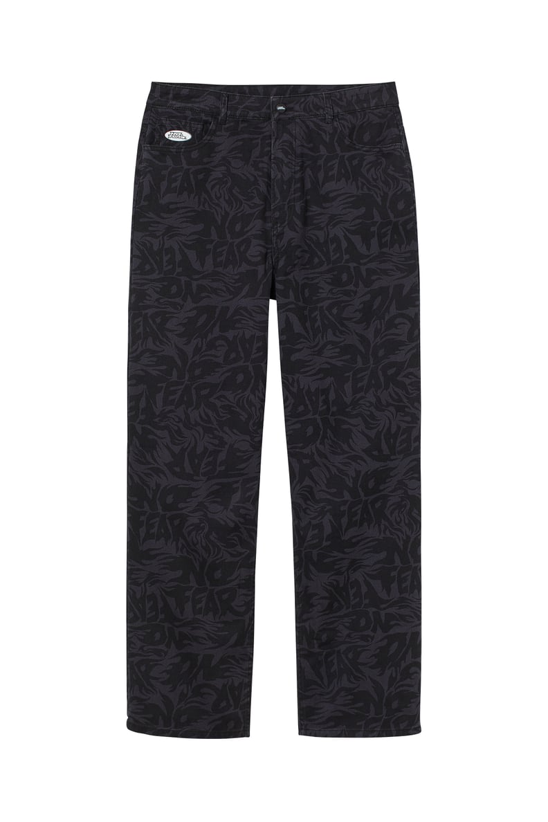 Cool Printed Pants: No Fear x H&M Loose Fit Twill Pants