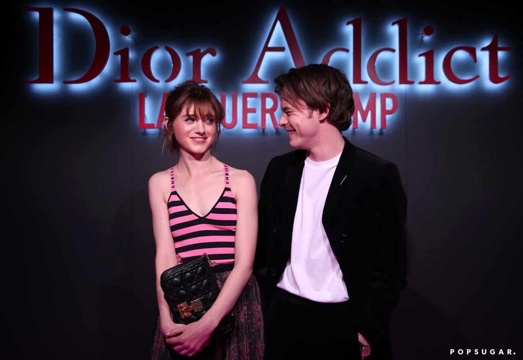 Charlie Heaton and Natalia Dyer at Dior Event March 2018
