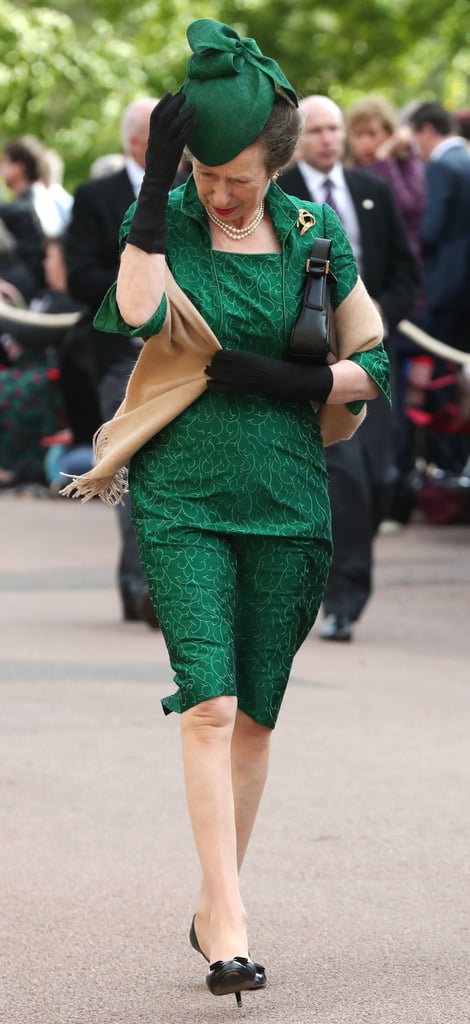 Wind at Princess Eugenie's Wedding Pictures Oct. 2018
