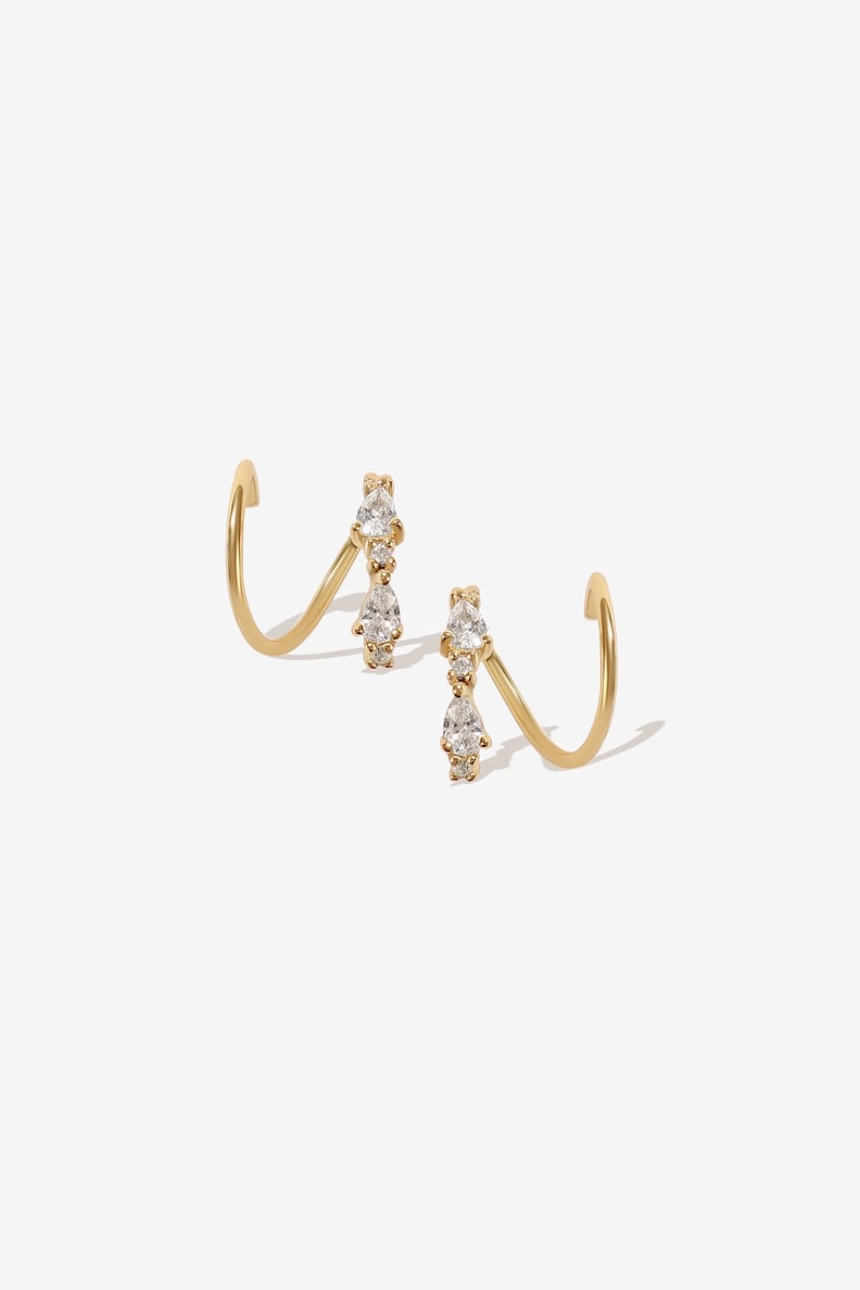 Adornmonde Lester Gold Twist Earrings