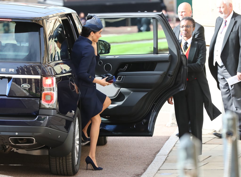 Meghan Markle Hat at Princess Eugenie's Wedding 2018