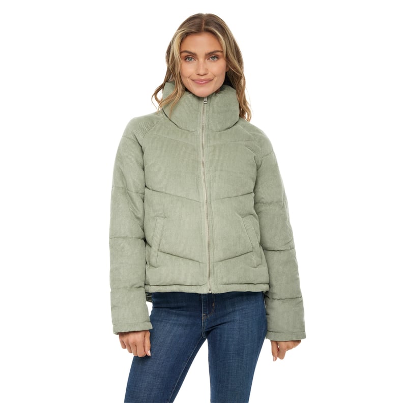 Best Corduroy Puffer Jacket: S.E.B. by Sebby Corduroy Puffer Jacket