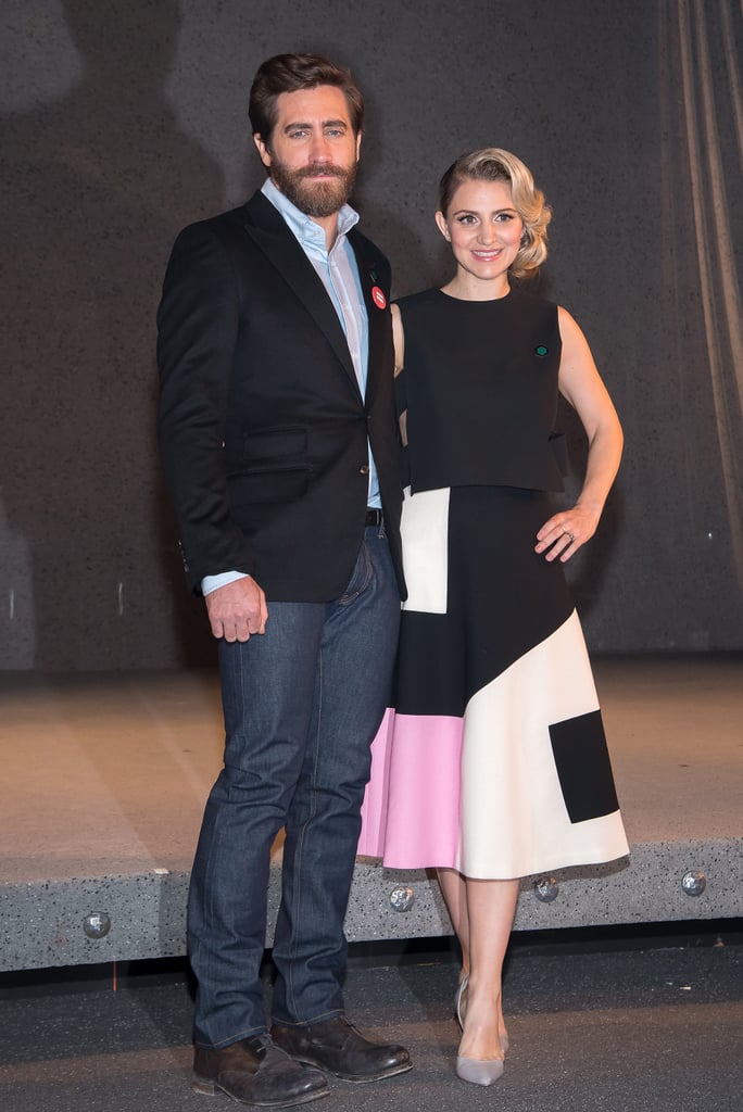 Jake Gyllenhaal at Sunday in the Park With George Photocall