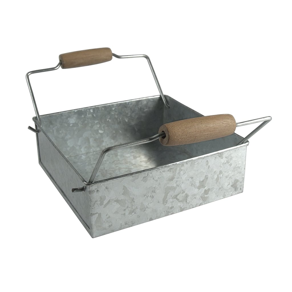 Galvanized Metal Napkin Holder ($10)