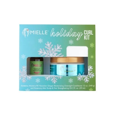 Mielle Organics Rosemary Mint Oil Moisture RX Conditioner Holiday Kit