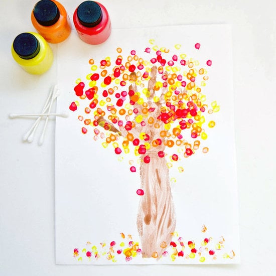 Fall Handprint Tree